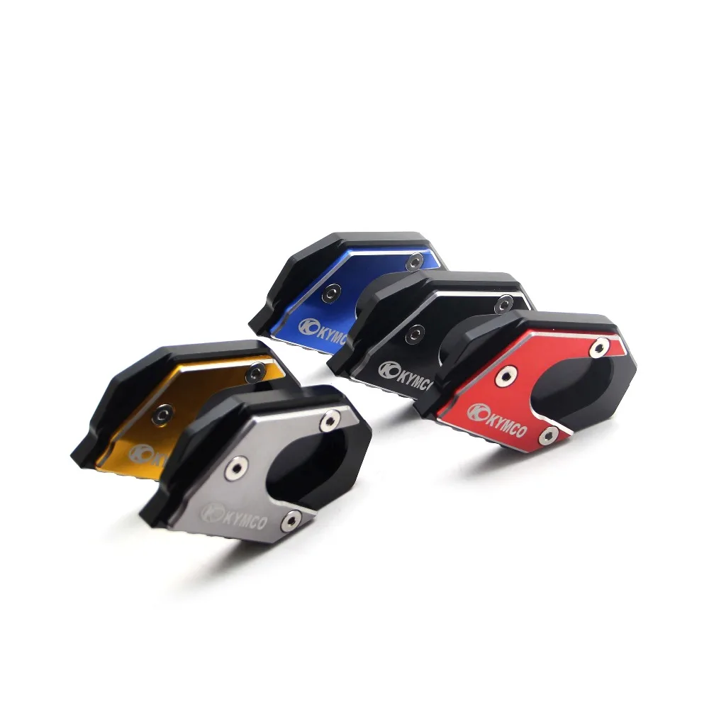 

Motorcycle Kickstand Plate Side Stand Foot Pad Enlarge Extension Kick stand For KYMCO XCITING 400 400i