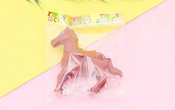 1 шт. животное бегущая движущаяся лошадь ретро классический заводной игрушка подарок для детей Детские действия старинная игрушка фигурки GYH