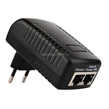 

Power over Ethernet Power Supply with AC 100~240V 50/60Hz Input to DC 12V Output + PoE Injector