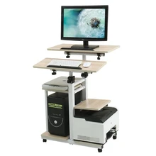 top vertical rotary Table simple mobile lifting notebook comter desk FREE SHIPPING