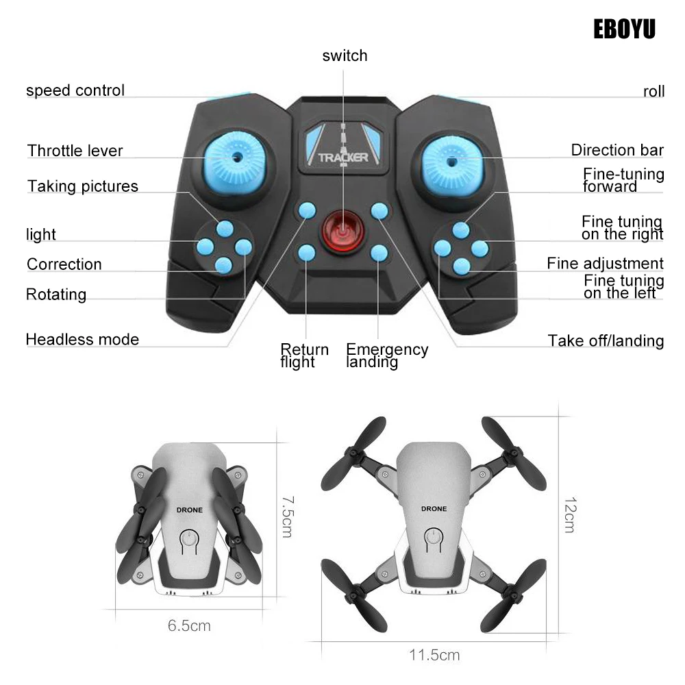 LiDiRC A808 складной мини Радиоуправляемый квадрокоптер Дрон 720P камера Wi-Fi FPV Дрон с режимом удержания высоты и без головы RTF