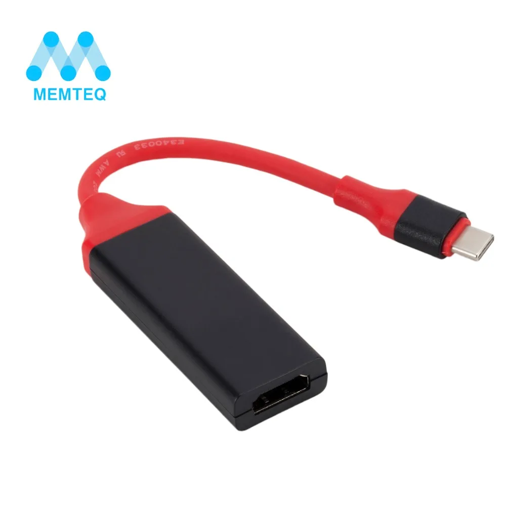 

MEMTEQ USB 3.1 To HDMI Type C HD cable Computer Phone Connected HD TV Projection Usb Type C Usb Hdmi for Huawei /Samsung