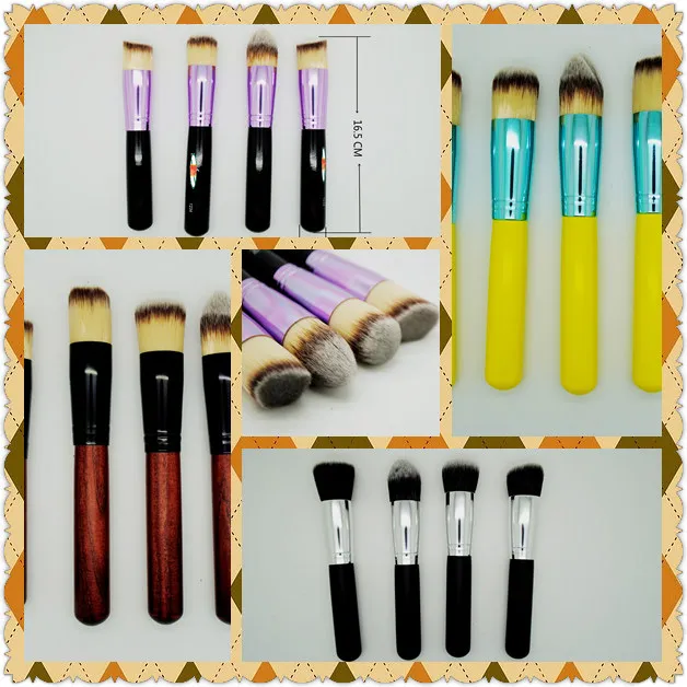 

2015 New style Factory Direct Selling 4pcs Pincel de maquiagem beauty makeup brushes set kits for free shipping
