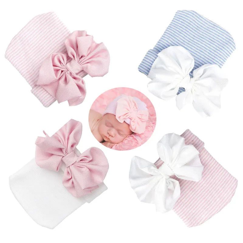 baby girl bows and hats