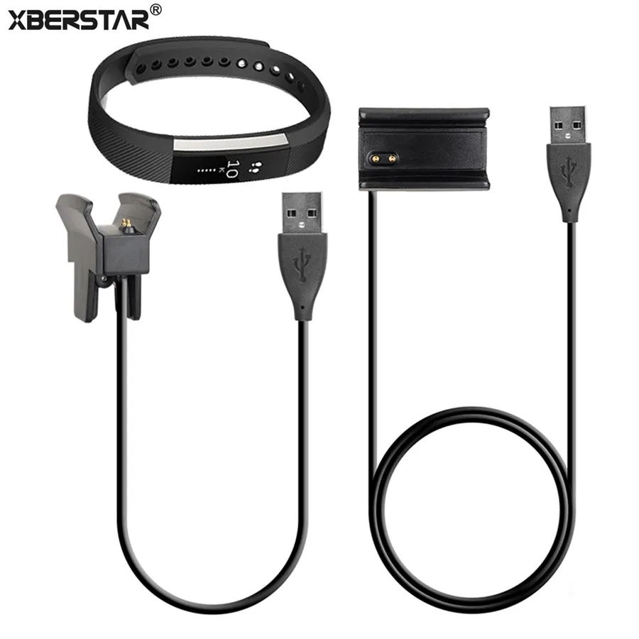 

1PC 100CM High Quality Replacement USB Charging Cable Replacement Cradle Dock Charger for Fitbit Alta Fitness Wristband Tracker