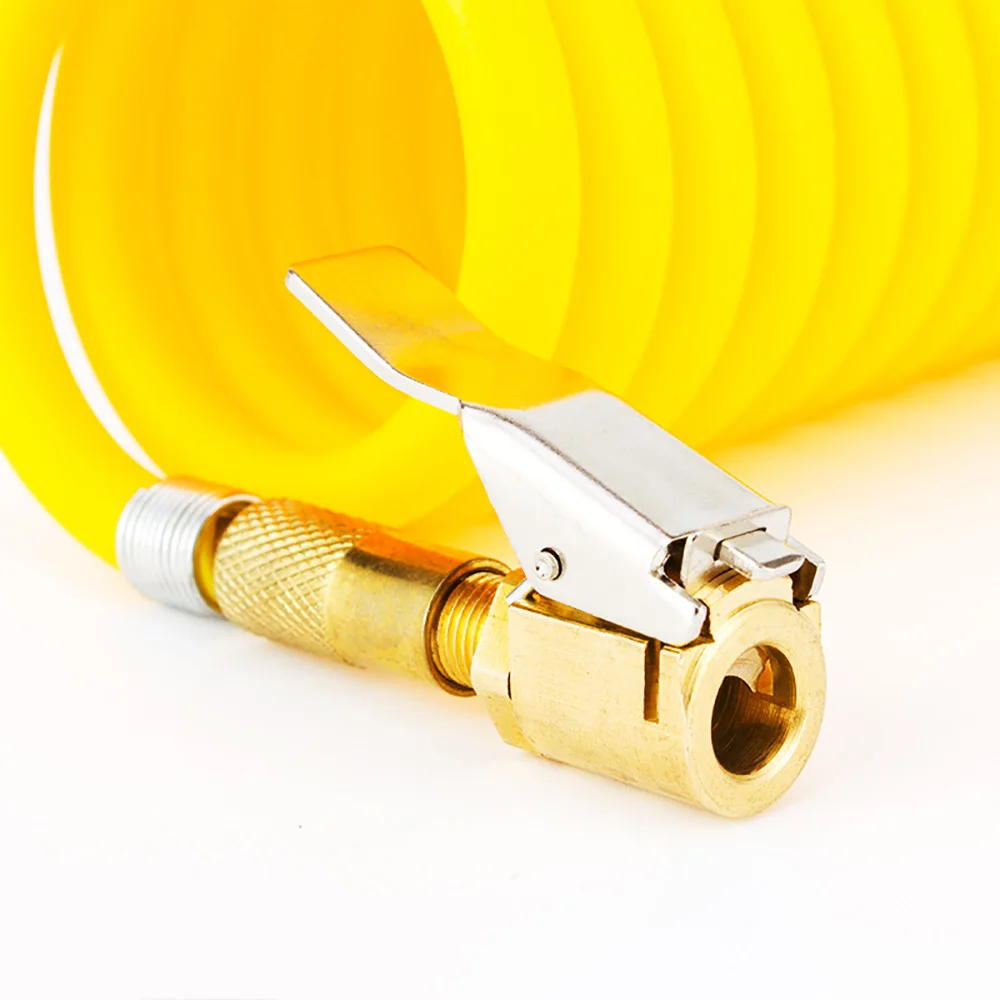 

1PC High Quality Car Auto Brass Tyre Wheel Tire Air Chuck Inflator Pump Valve Clip Clamp Connector Adapter Car Accessories