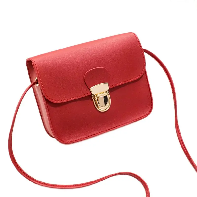 

Women PU Leather Small Handbag Satchel Messenger Crossbody Shoulder Bag Purse