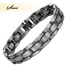 Vivari модный античный серебряный цвет Магнитный браслет для мужчин стиль магниты шарм браслеты ювелирные изделия продвижение кровообращение