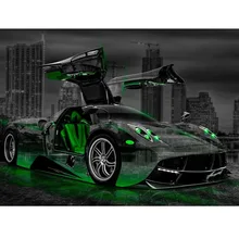 DIY, полный, алмазная вышивка, природа спортивного автомобиля, фото на заказ, Алмазный живопись, вышивка крестом, 3D, Алмазная мозаика, украшения JS148 алмазная вышивка распродажа алмазная мозаика картины стразами