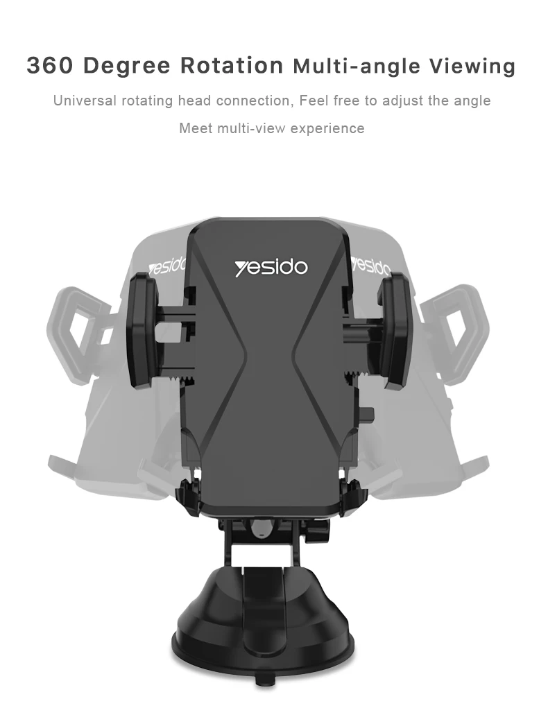 Gravity Car Phone Holder Windshield Sucker Car Mount Holder (6)