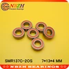 Hybrid Ceramic Stainless Oiled Bearing SMR85C SMR104C SMR105C SMR106C SMR117C SMR126C SMR128C SMR137C SMR148C LD ABEC-7 -2OS RS ► Photo 3/6