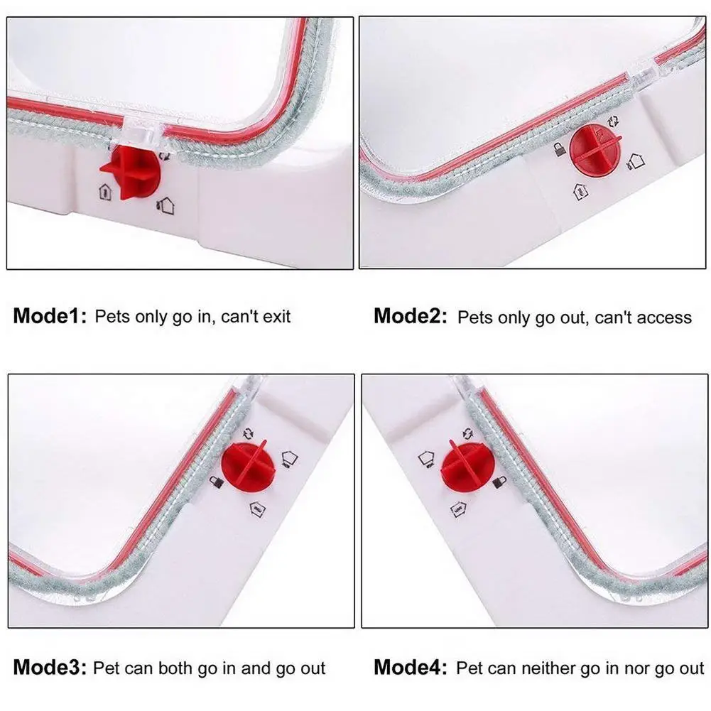 AsyPets направление контролируемый ПЭТ лоскут Cathole собака кошка дверь открытие для домашних животных товары по уходу за домом-30