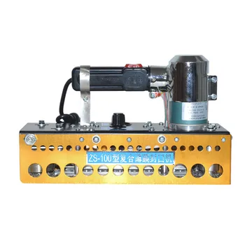 

1PC Wholesale Portable Continuous Plastic Bag Sealing Machine+ZS-100 Manual Chain Compound Film Bag Sealer Machine 220V