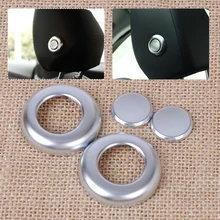 Beler 2 Pz Cromato Anteriore Poggiatesta del Sedile Post Assetto per BMW Serie 3 F30 F31 F34 2013-2016 Per BMW Serie 4 F32 F36 2014 2015 2016