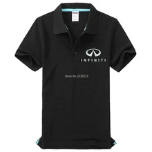 Nissan Infiniti POLO shirt car 4S магазин одежды поло с короткими рукавами|polo