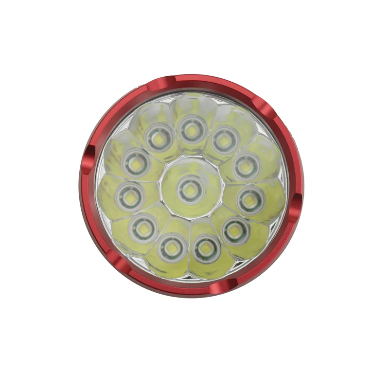 LED linterna USB recargable 10000 lúmenes 12x CREE T6 linterna Led Lanterna 18650 batería para Camping de senderismo de emergencia - 6