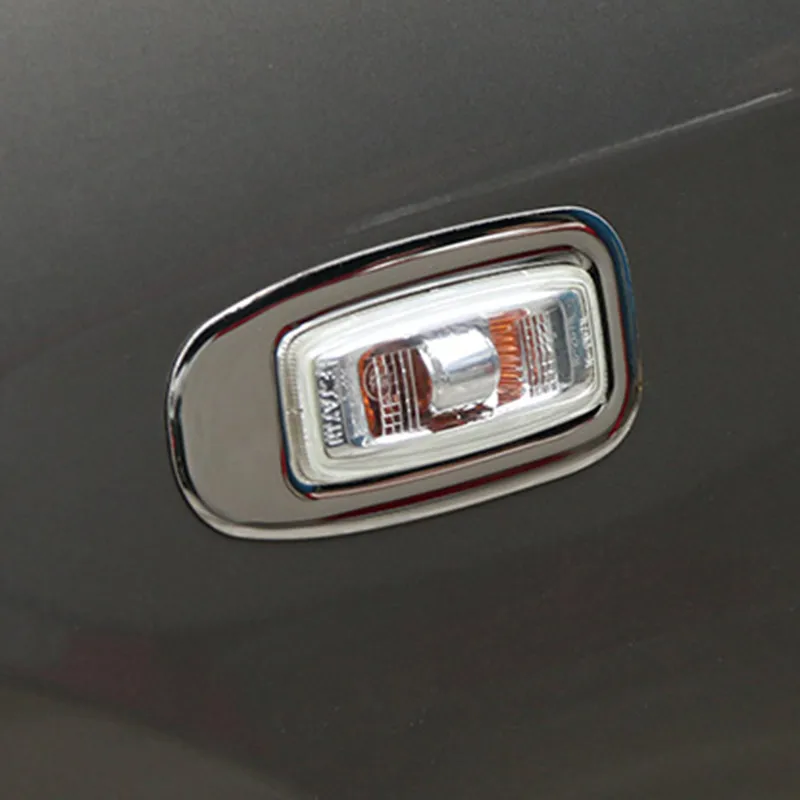 

FOR NISSAN ALMERA G11 2012-2016 / PULSAR SENTRA G11 / SYLPHY ACCESSORIES CHROME INDICATOR TURN SIGNAL LIGHTS TRIM DECAL STICKERS