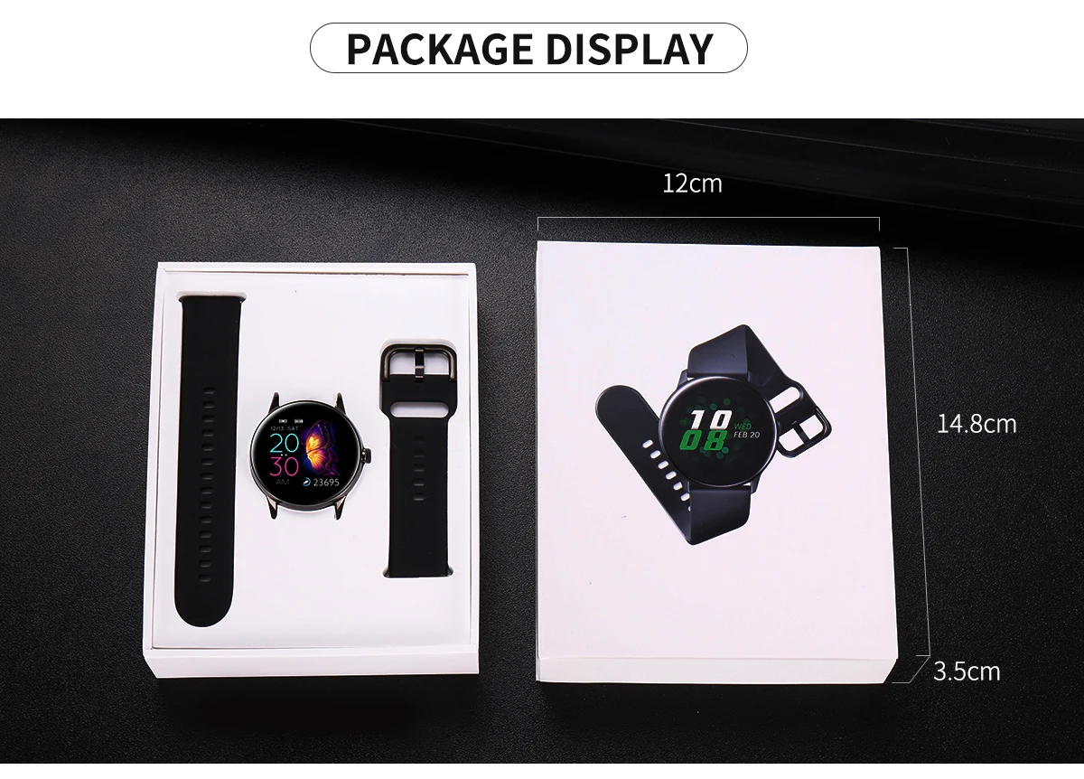 Женские Смарт-часы DT88, 1,22 дюймов, IP68, водонепроницаемые, пульсометр, кровяное давление, кислород, мульти-спортивные часы для IOS Android