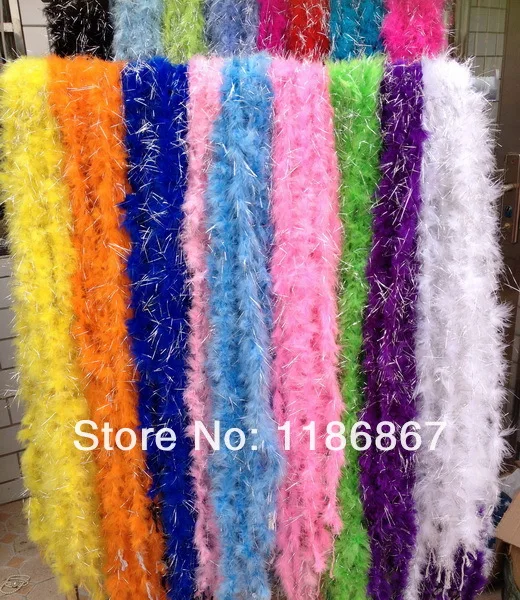 

1Pcs/lot Pink Red Chicken Feather Strip Wedding party decoration Blue White Feather Boa dress black green sewing trim Supplies