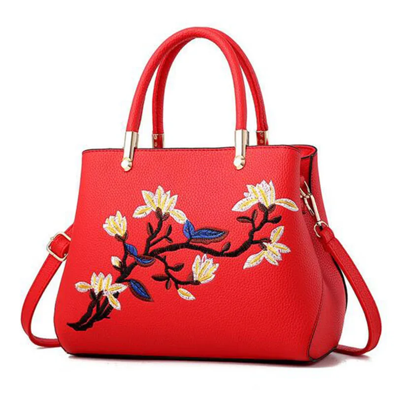 

OZUKO 2019 Mew Flower Women Bag Shoulder Bags For Women Messenger Bags Embroidery Luxury Handbags Designer Crossbody Bags