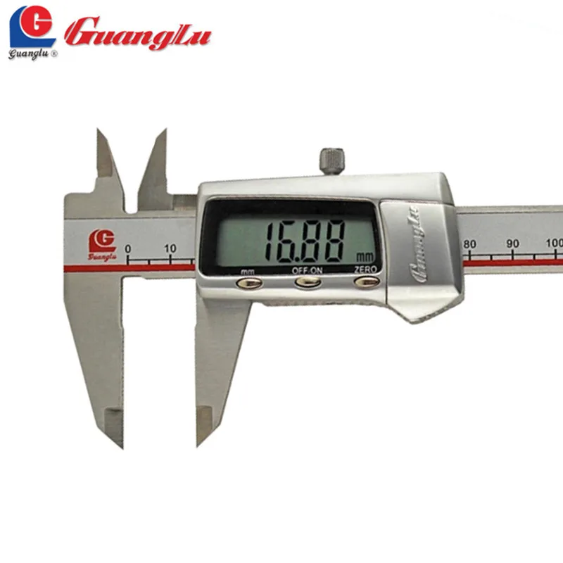 GUANGLU Digital Caliper 6inch 0 150mm/0.01 Electronic Stainless Steel