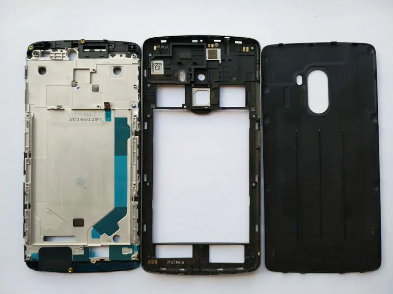 

New LCD Holder Front Frame Middle Frame Battery Back Cover For Lenovo K4 NOTE A7010 Housing Case With NFC