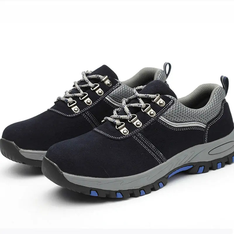 AC13021 Breathable Protective Construction Work Shoes For Men Anti ...
