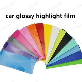 

Multi Color Three highlight full-body color change film wrap Car Sticker Self-adhesive 20*152cm