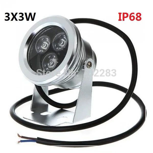 

MJJC 12V 3W (3*1W) IP68 Waterproof LED Floodlight Outdoor Underwater Lamp Warm White Cold White Garden Lights Lighting for Pond