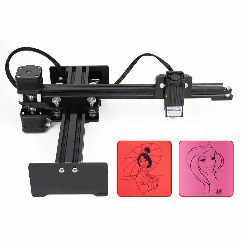 

Mini Laser Engraver Laser Assembly Finished Engraving Machine Cutting Machine DIY 0-2.5W Laser Power