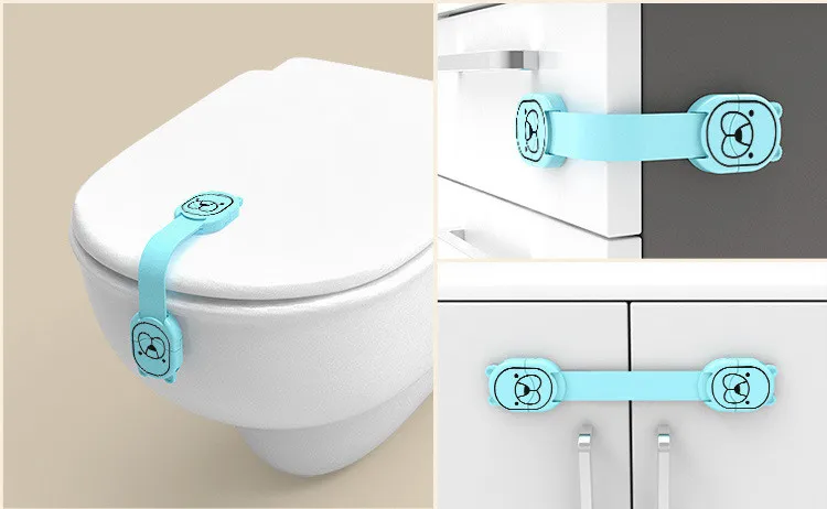 5 шт. детский замок Multi-function baby anti-pinch ящик замок на холодильник оконный шкаф дети безопасный замок детская защита