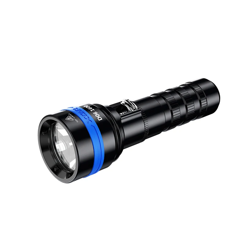 

XTAR D06 1600 diving flashlight CREE XHP35 D4 max 1600 lumen beam distance 430meter Magnetic switch torch 100 meter diving depth