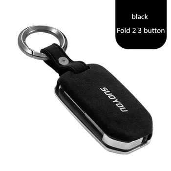 

Car Remote Key Fob Shell Cover Case Genuine Leather+ Galvanized Alloy for Honda 2016 2017 CRV Pilot Accord Civic Fit Freed