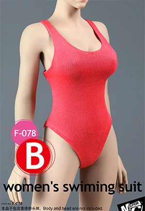 1//6 Scale Accessories Model Female Sheer Bodysuit Swimwear Mesh Bikini Sets