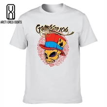 

2018 Summer T Shirt Men Casual Cotton Short Sleeve Funny poker skull T-shirt Mans T shirt Hip Hop Casual Short Sleeve Tops Tees
