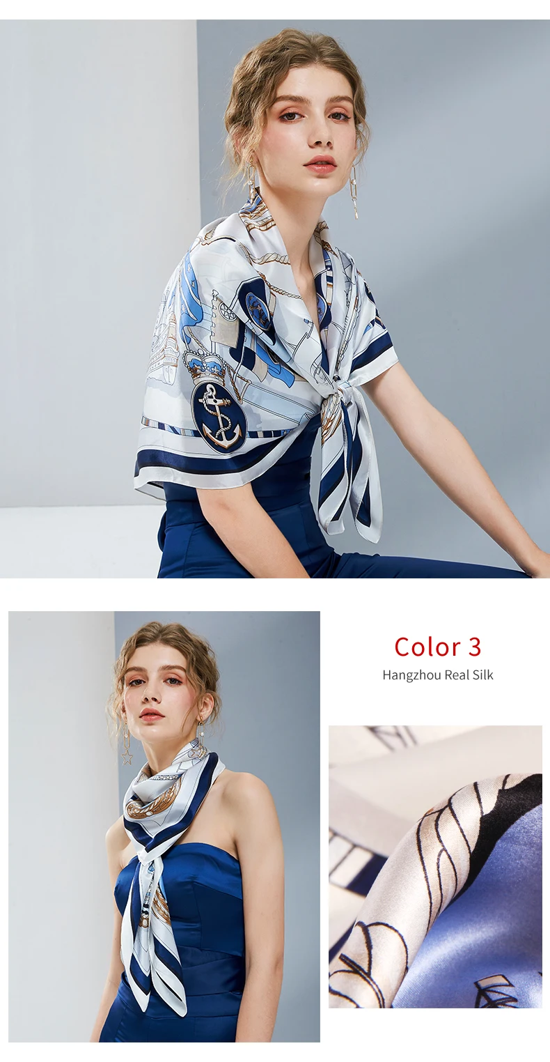 100% чистый натуральный шелковый шарф шрам Для женщин роскошный дизайн печати Обертывания Платки платок-бандана Femme шарф, кашне