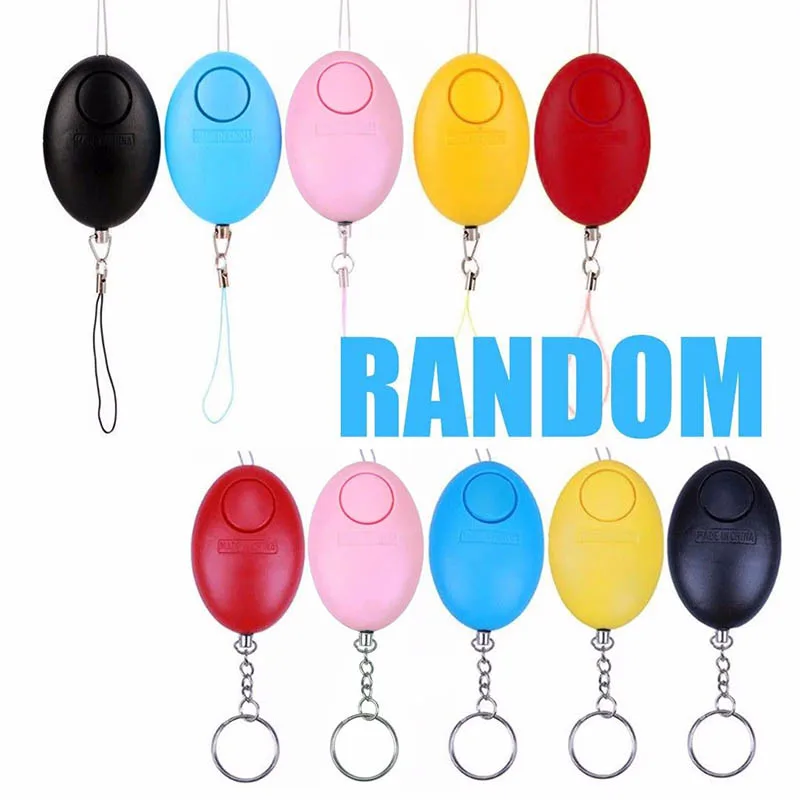 

120dB Safe Sound Alarm Self-defense Keychain Emergency Attack Anti-rape Keyring WIF66