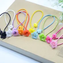 Мода 50 шт./100 шт. для девочек резинки для волос хвост держатель из резинок, аксессуары для волос, резинки HB88