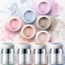 Pudaier осветляющая установка пудры красота гладкая рассыпчатая пудра минеральная основа Контур Макияж порошок контроль масла Poudre Visage