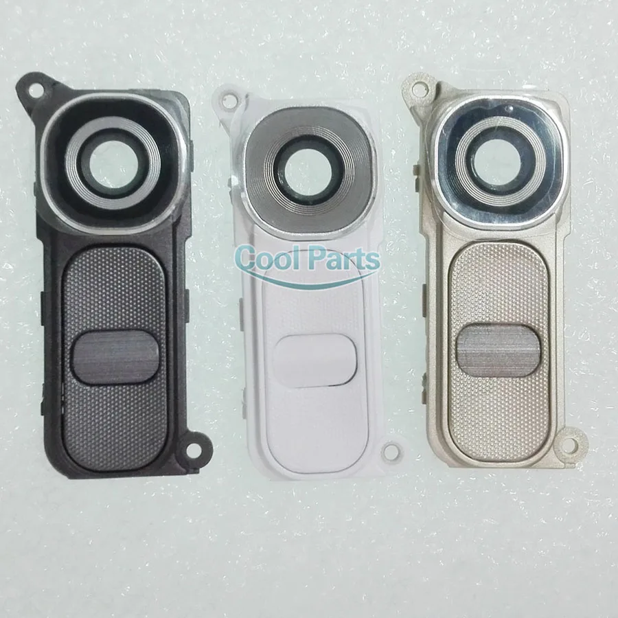 You Kit Original New Back Rear Camera Glass Lens Cover + Frame Holder + Power Volume Button Assembly For LG G4 H810 H815 F500