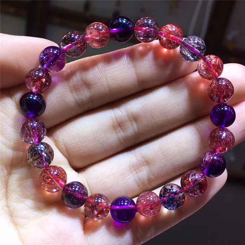 Natural Lepidocrocite Quartz Bracelet (1)
