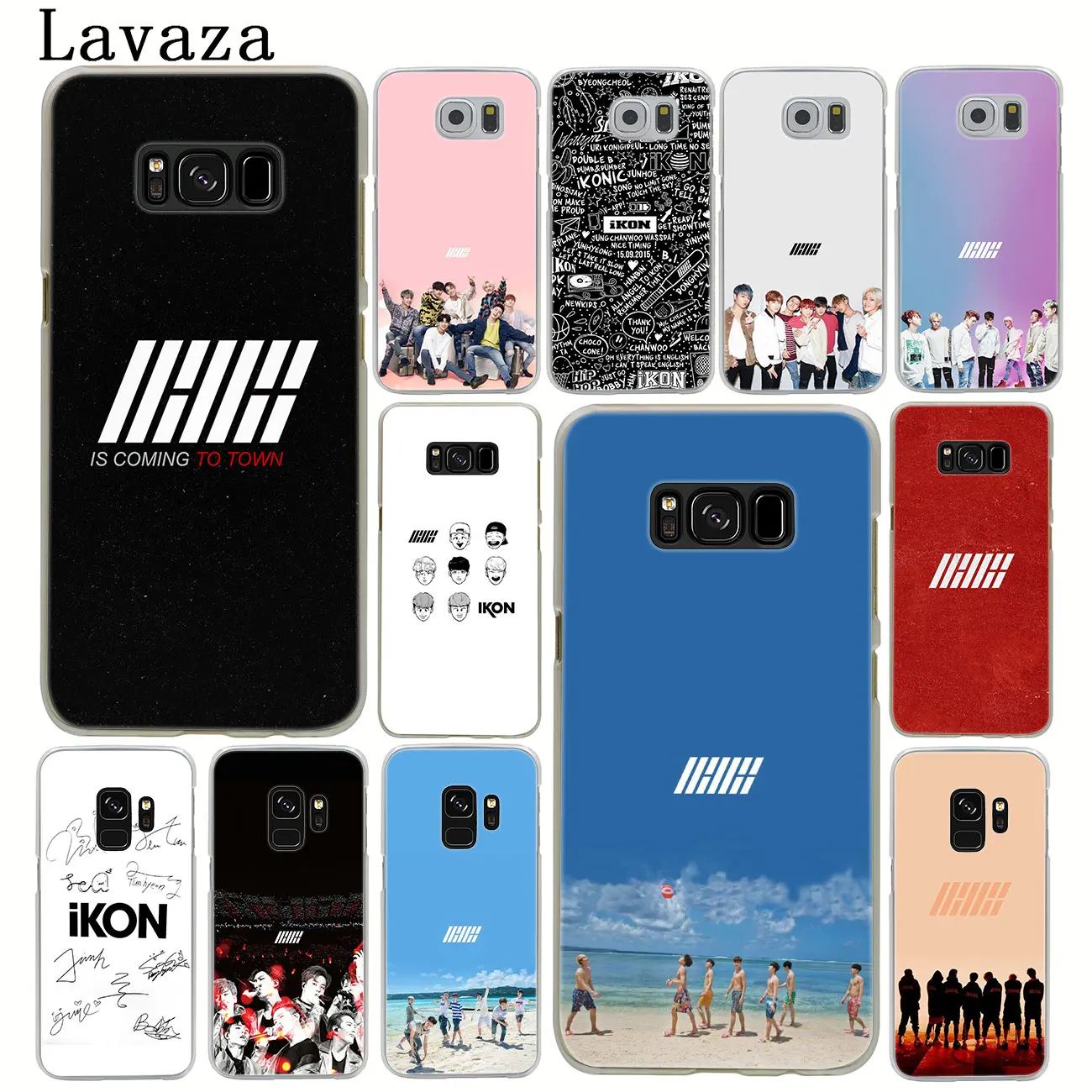 Твердый чехол Lavaza ikon kpop music для Samsung Galaxy S20 Ultra S10 Lite S10E S6 S7 Edge S8 S9 Plus A51 A71 A81 A91|Бамперы|