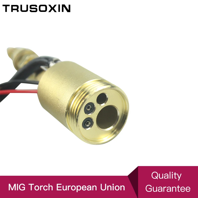 MIG 200A NBC-200 spool gun line drawing torch with European connector