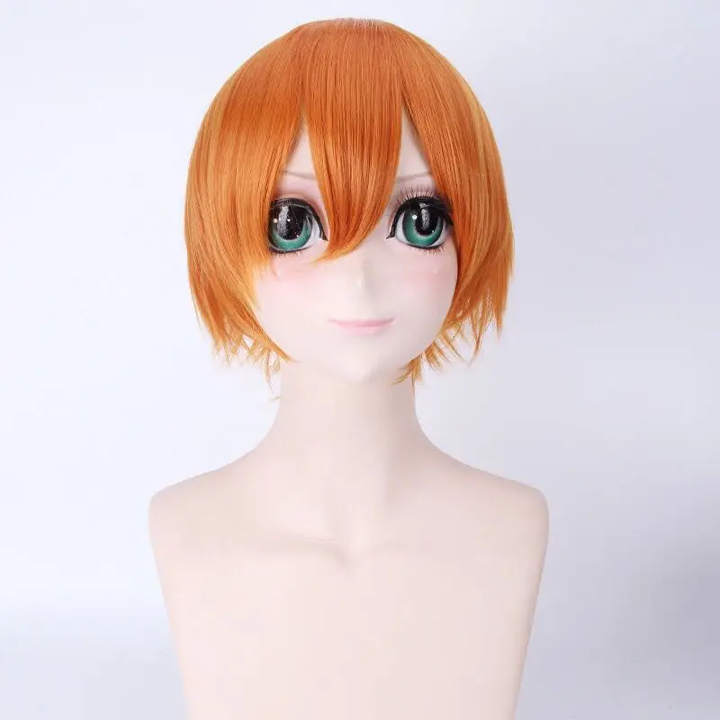 

Anime LoveLive! Rin Hoshizora Wig Cosplay Costume Love Live Women Short Synthetic Hair Halloween Party Wigs