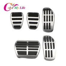 Cubierta del Pedal del freno de Gas del coche apta para Nissan x-trail Rogue T32 Qashqai Rogue Sport J11 Kicks para Renault Koleos Kadjar Samsung QM6