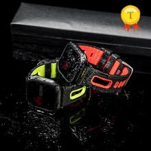 Новейший boygift кровяное давление обнаружение в реальном времени умный браслет Мульти Спорт режим bastketball умный Браслет для ios android