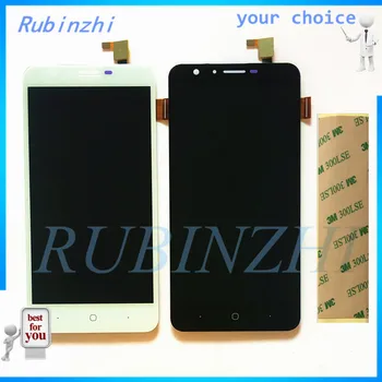 

RUBINZHI With 3M Tape Moible Phone LCDs For Doogee Y6 Piano LCD Display Screen With Touch Screen Assembly Complete