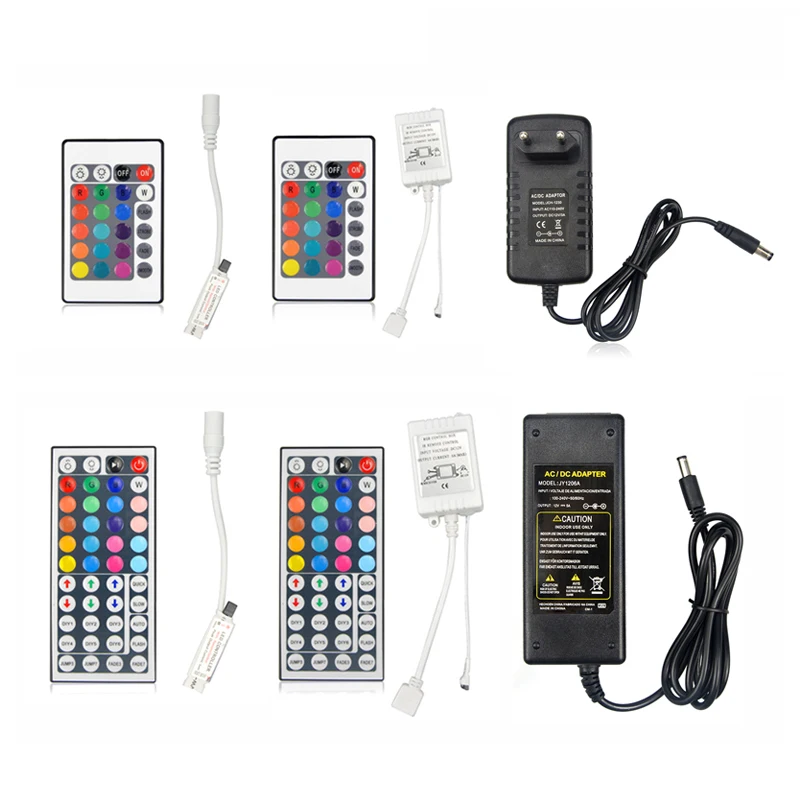 

Dimmer LED Strip Light Accessoires Power Supply Adapter 12V 3A / 5A Lighting Transformer RGB Controller connector For 3528 5630