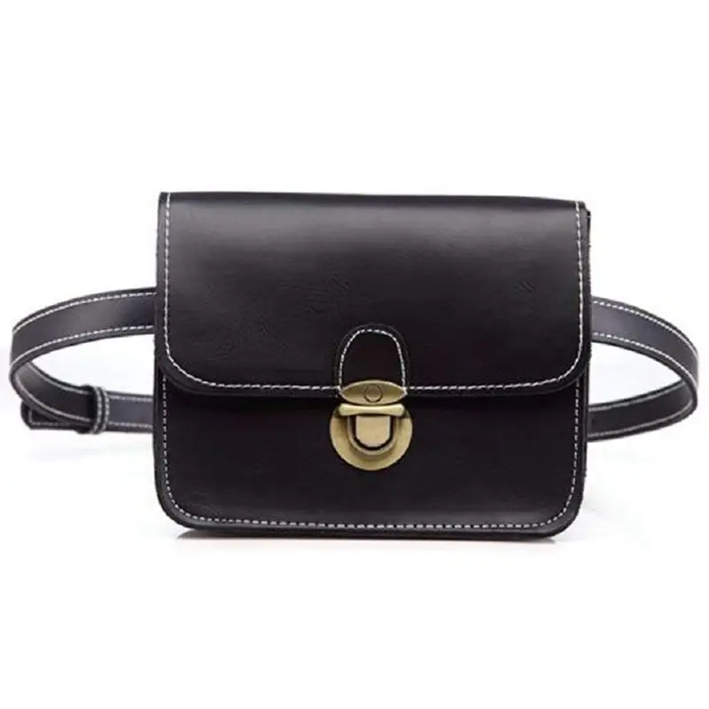 

Fashion Solid Fanny Bag Female Adjusted Belt Bag Ladies Casual Waist Pack
