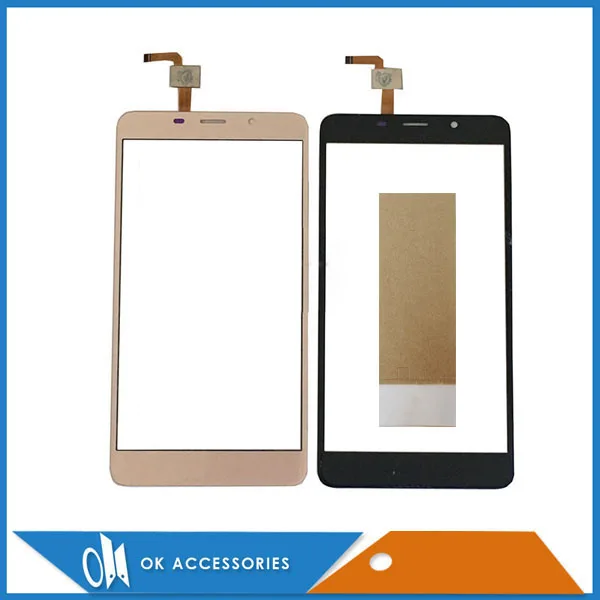 10 шт./лот 5 7 дюйма для сенсорного экрана Leagoo M8 / Pro стекло digiтитром линзы черного и